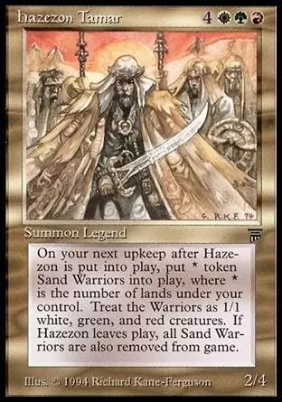 Legends - Hazezon Tamar