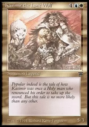 Legends - Kasimir the Lone Wolf