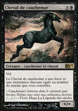Set de Base 2010 - M10 - Cheval de cauchemar