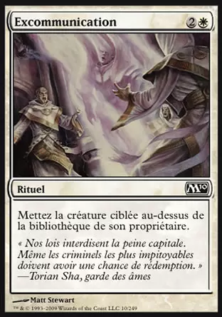 Set de Base 2010 - M10 - Excommunication