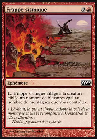 Set de Base 2010 - M10 - Frappe sismique