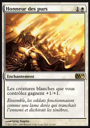 Set de Base 2010 - M10 - Honneur des purs