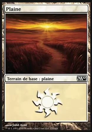 Set de Base 2010 - M10 - Plaine