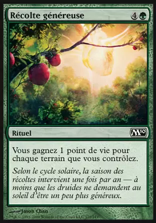 Set de Base 2010 - M10 - Récolte généreuse