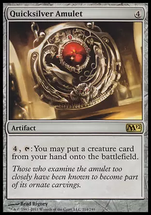 Core Set 2012 (M12) - Amulette de vif-argent
