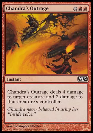 Core Set 2012 (M12) - Dernier outrage de Chandra
