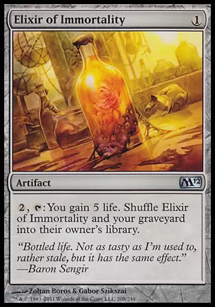 Core Set 2012 (M12) - Elixir d\'immortalité