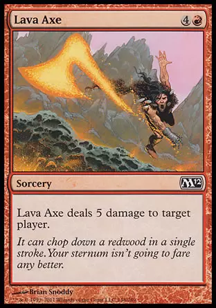 Core Set 2012 (M12) - Hache de lave