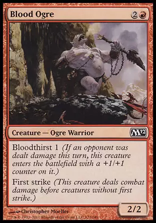 Core Set 2012 (M12) - Ogre de sang