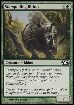 Core Set 2012 (M12) - Ruée de rhinocéros