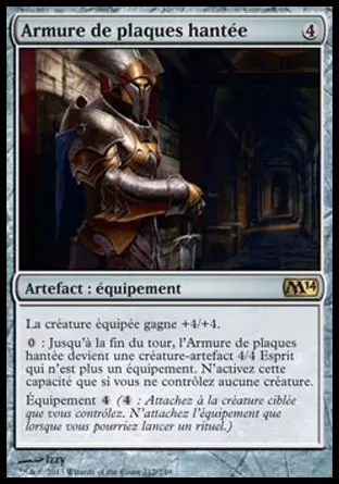 2014 Core Set (M14) - Armure de plaques hantée