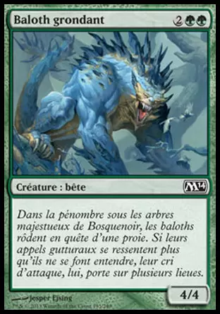 2014 Core Set (M14) - Baloth grondant