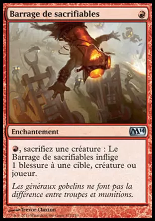 2014 Core Set (M14) - Barrage de sacrifiables