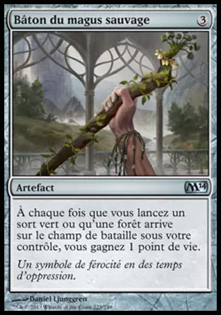 2014 Core Set (M14) - Bâton du magus sauvage