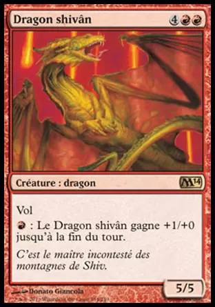 2014 Core Set (M14) - Dragon shivân