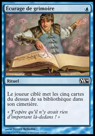 2014 Core Set (M14) - Écurage de grimoire