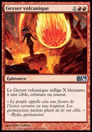 2014 Core Set (M14) - Geyser volcanique