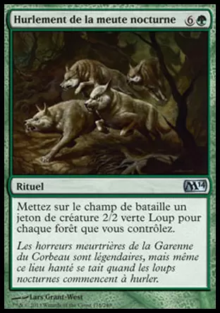 2014 Core Set (M14) - Hurlement de la meute nocturne