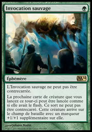 2014 Core Set (M14) - Invocation sauvage