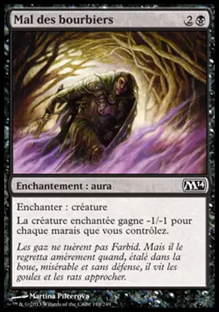 2014 Core Set (M14) - Mal des bourbiers