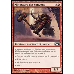 Minotaure des canyons