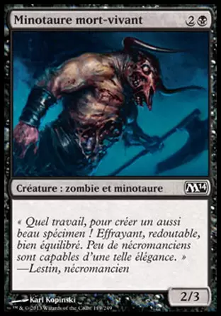 2014 Core Set (M14) - Minotaure mort-vivant