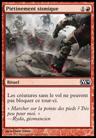 2014 Core Set (M14) - Piétinement sismique