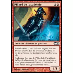 Pillard de l'académie