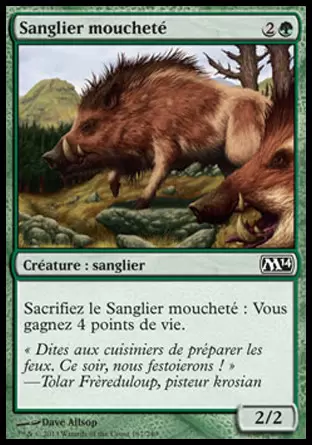 2014 Core Set (M14) - Sanglier moucheté