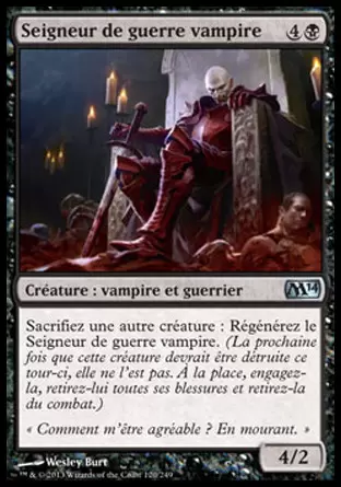 2014 Core Set (M14) - Seigneur de guerre vampire