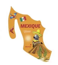 Magnets Brossard Ameri’magnets - Le zèbre du Mexique