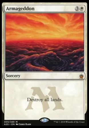 Masters 25 - Armaguedon