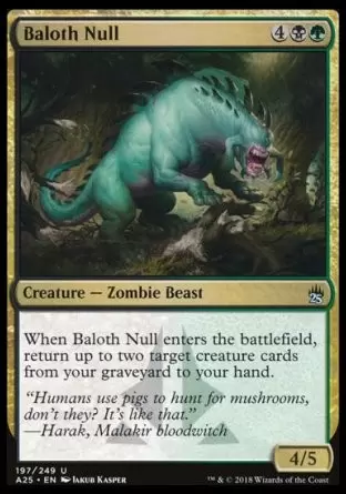 Masters 25 - Baloth infécond