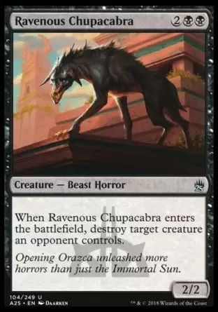 Masters 25 - Chupacabra vorace