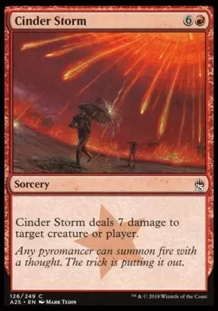 Masters 25 - Cinder Storm