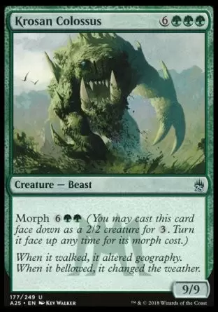 Masters 25 - Colosse krosian