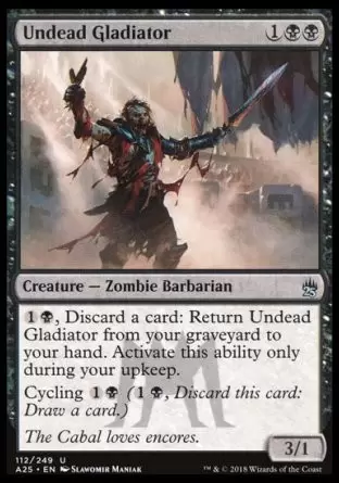 Masters 25 - Gladiateur mort-vivant