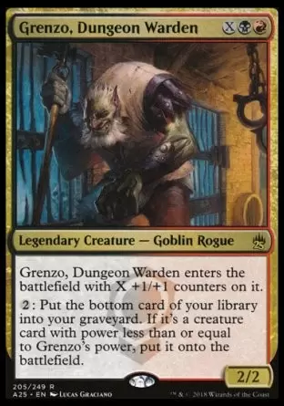 Masters 25 - Grenzo, Dungeon Warden