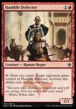Masters 25 - Humble défecteur