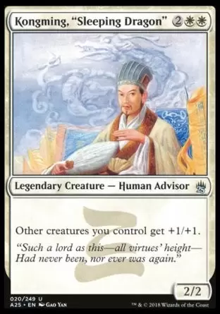 Masters 25 - Kongming, Dragon endormi