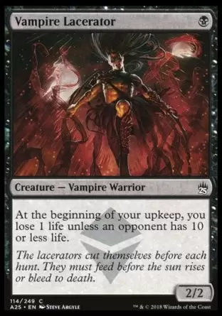 Masters 25 - Lacérateur vampire