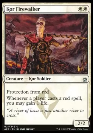Masters 25 - Marcheur de feu kor
