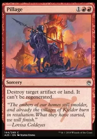 Masters 25 - Pillage