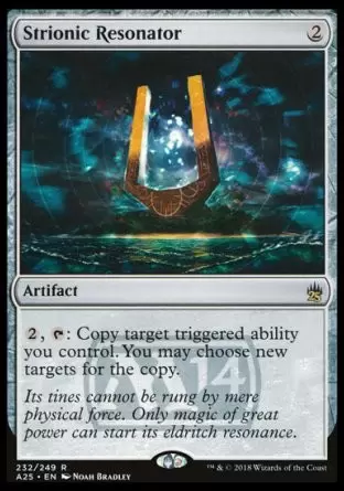 Masters 25 - Résonateur strionique