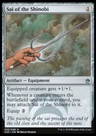 Masters 25 - Sai du shinobi