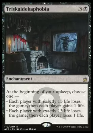 Masters 25 - Triskaïdékaphobie