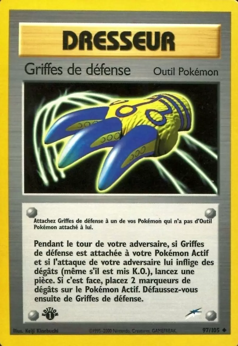 Neo Destiny - Griffes de défense édition 1
