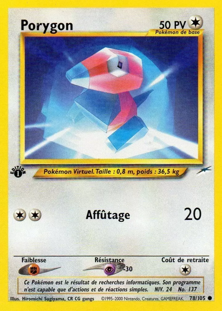 Neo Destiny - Porygon édition 1