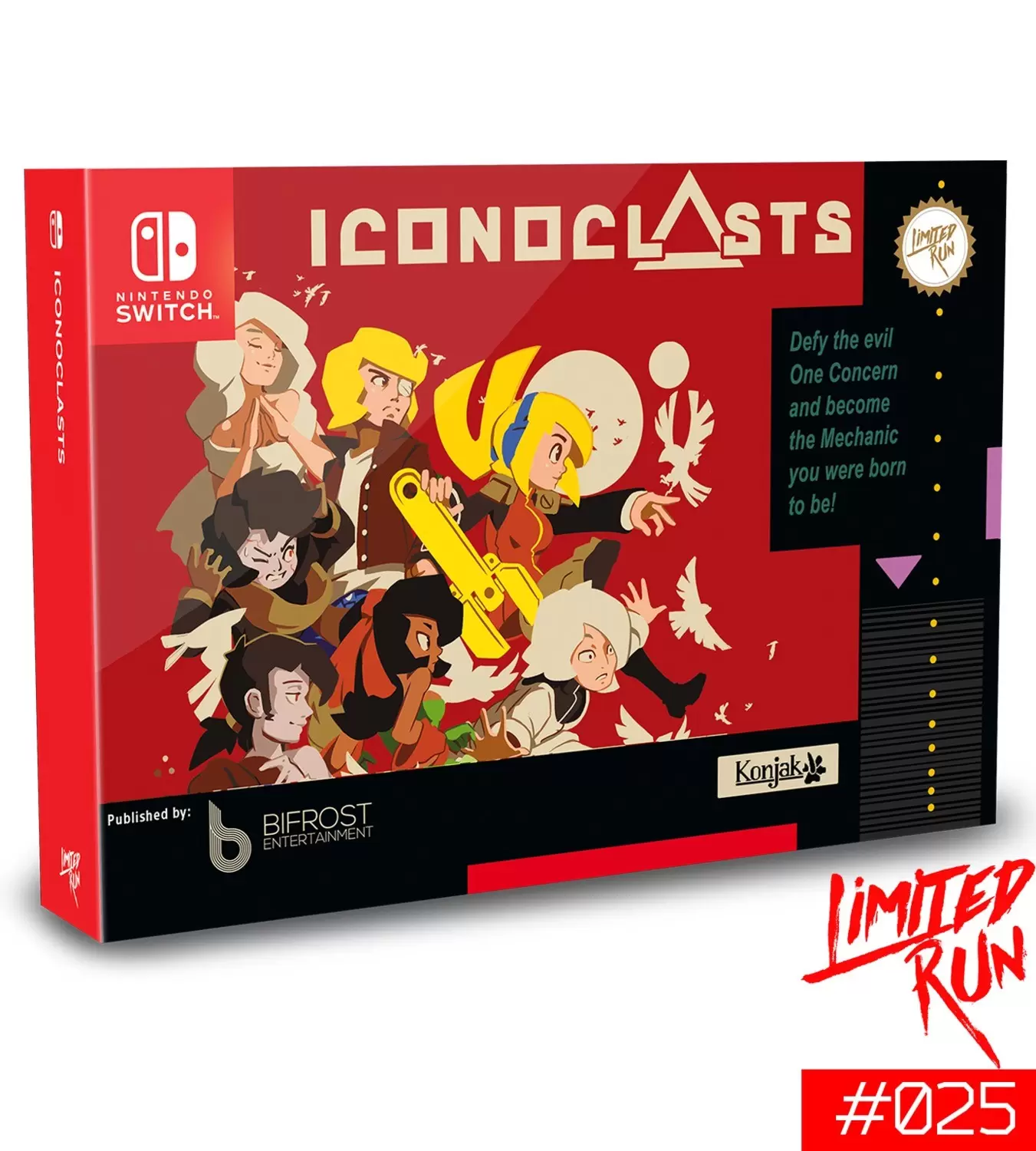 Jeux Nintendo Switch - Iconoclasts Classic Edition