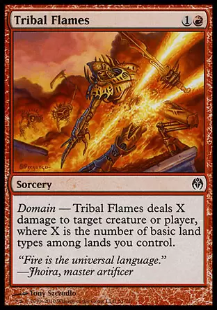 Phyrexia vs. The Coalition - Flammes tribales